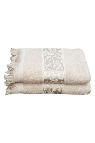 50X90 HAND TOWEL BEIGE