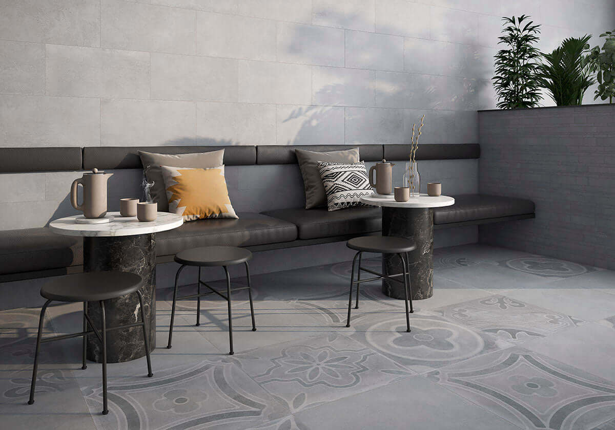 60X60 BETONX CRÈME R10B 7R m2 PRIJS (BTW inbegrepen)