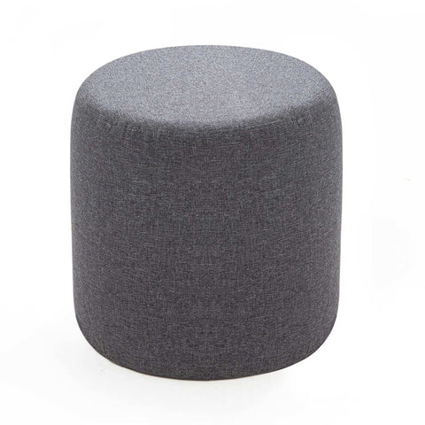 Fabric Pouf - Anthracite