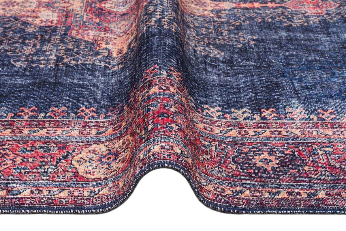 50-030 AUTHENTIEK DONKERBLAUW TAPIJT 115X170